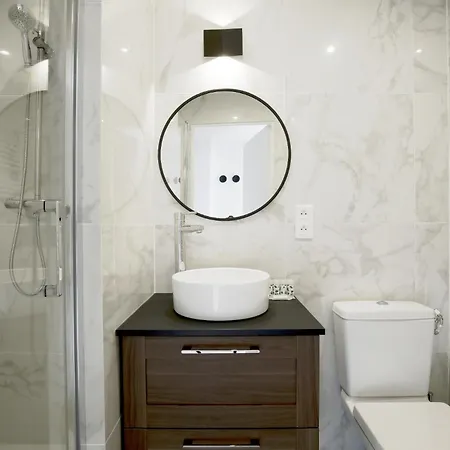 In A Designer With Private Terrace Apartment Paris